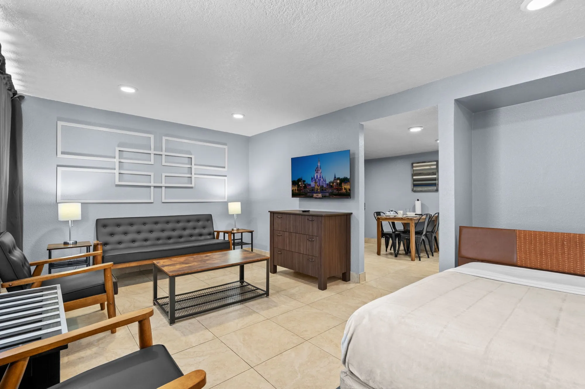 One-Bedroom Suite — Living